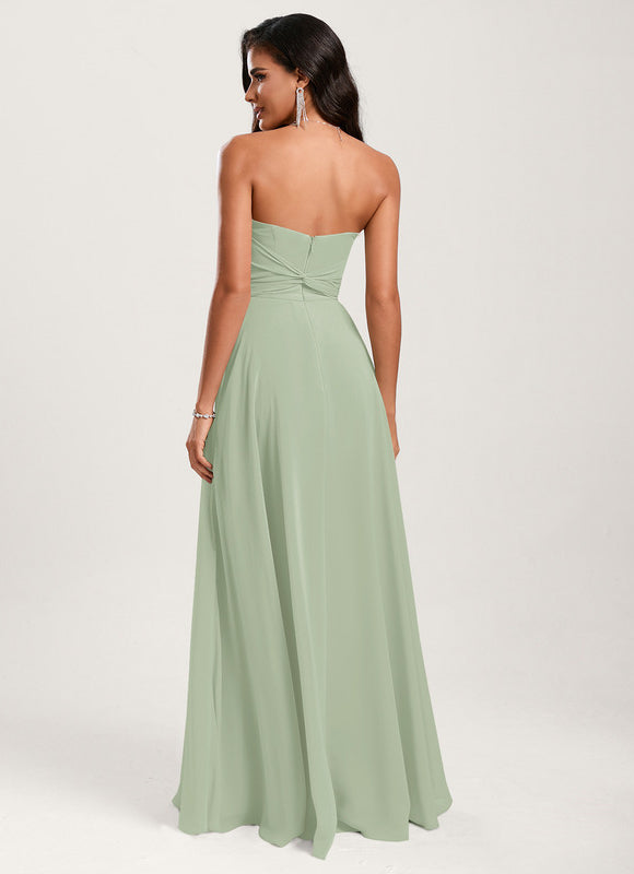 Robe Trapèze Sereine Vert - gallery 7