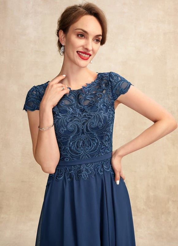 Robe Trapèze Lilas Élégant - gallery 2