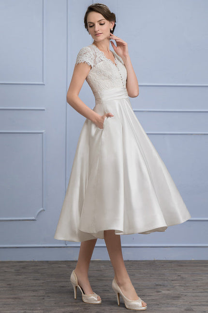Robe Trapèze Lueur Nuptiale - gallery 2