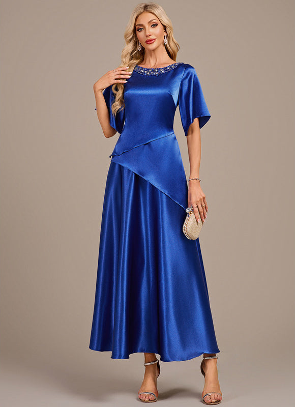Robe Trapèze Mère Satinée - gallery 2