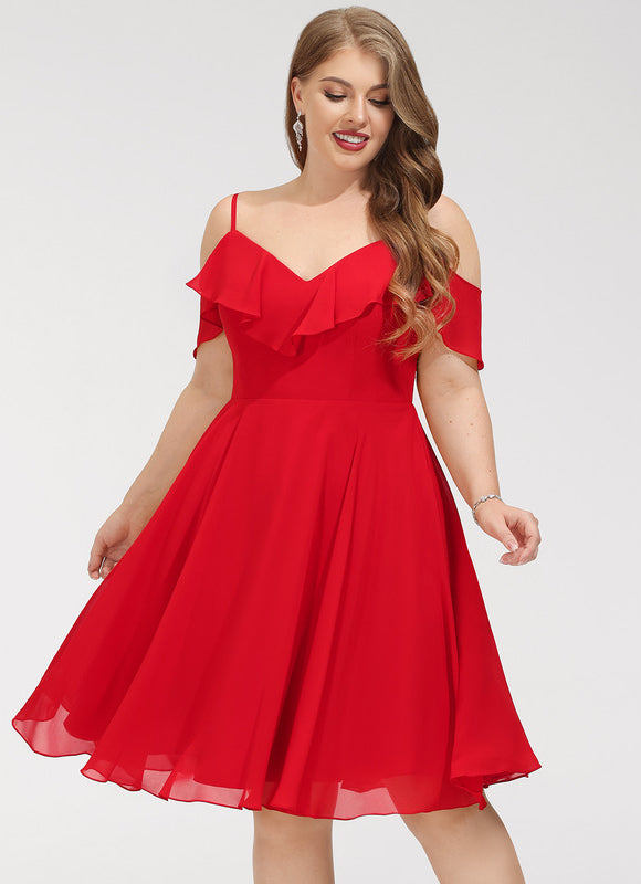 Robe Trapèze Émeraude Volante - gallery 5