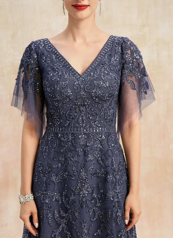 Robe Trapèze Élégance Tulle Cristal - gallery 6