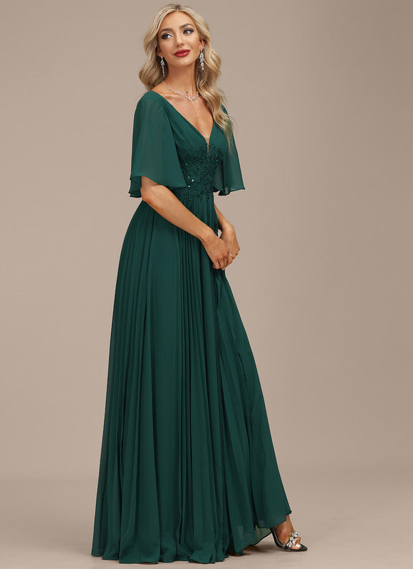 Robe Trapèze Émeraude Envoûtante - gallery 2