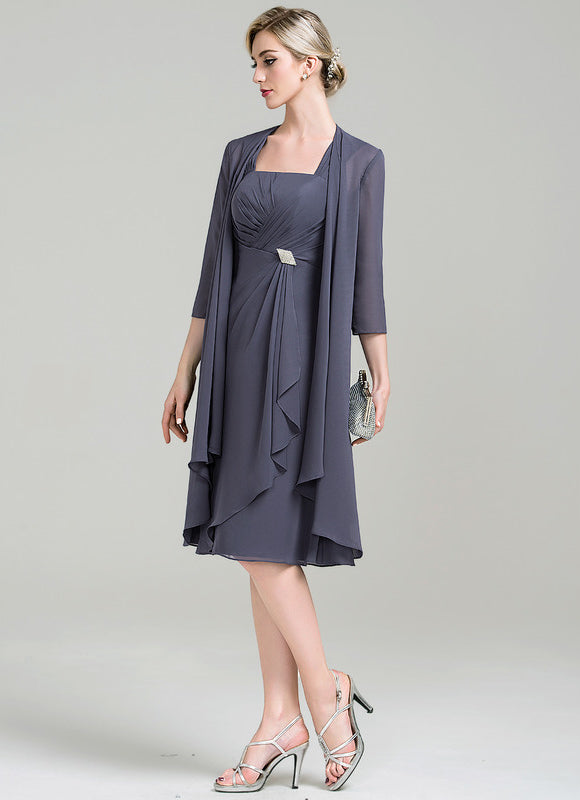 Robe Trapèze Charme Élégant - gallery 3