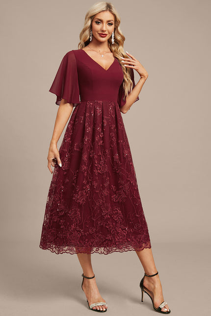 Robe Trapèze Émeraude Chic - gallery 6