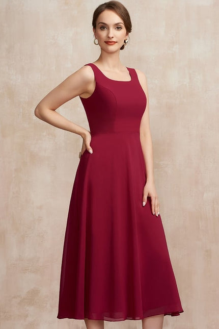 Robe Trapèze Rouge Évanescence - gallery 5