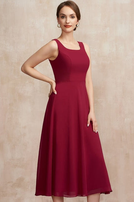 Robe Trapèze Rouge Évanescence - gallery 5