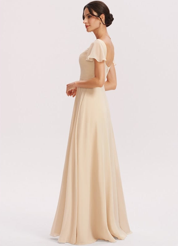 Robe Trapèze Flottante Aqua - gallery 2