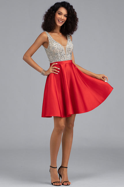 Robe Trapèze Rêve Écarlate - gallery 3