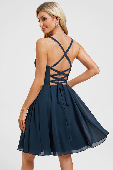 Robe Trapèze Fleur De Ciel - gallery 1