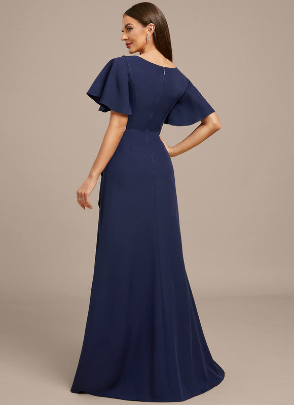 Robe Trapèze Nuit Étoilée Drapée - gallery 6