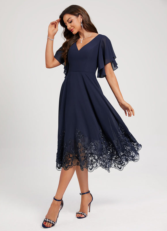 Robe Trapèze Danse Étoilée - gallery 3