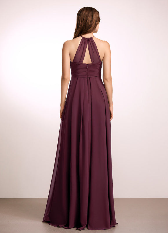 Robe Trapèze Violet Serein - gallery 4