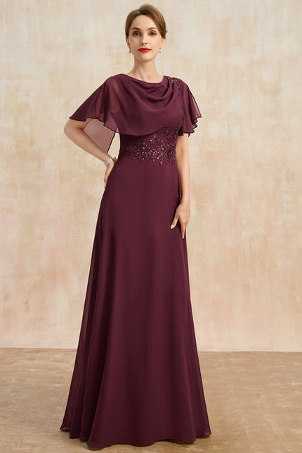 Robe Trapèze Royale Élégante - gallery 4