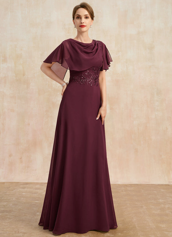 Robe Trapèze Royale Élégante - gallery 4
