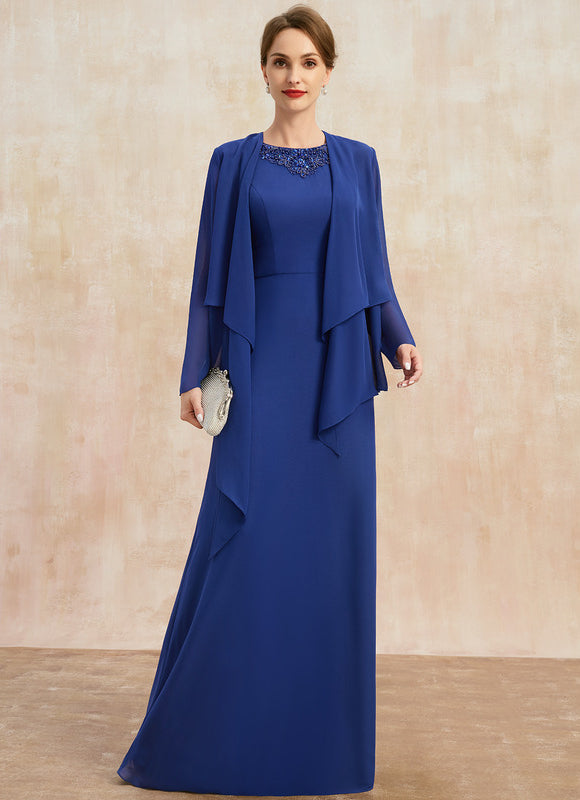 Robe Trapèze Satin Bleu Majestueux