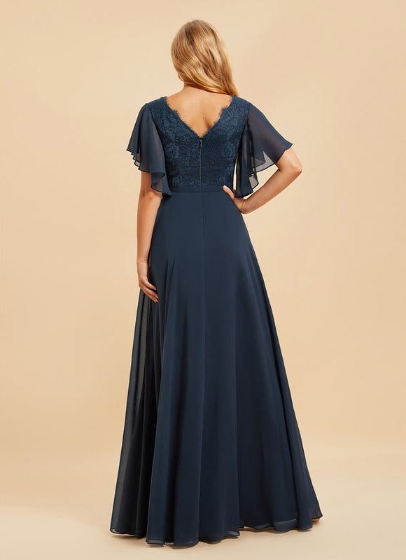 Robe Trapèze Chic Satinée - gallery 4