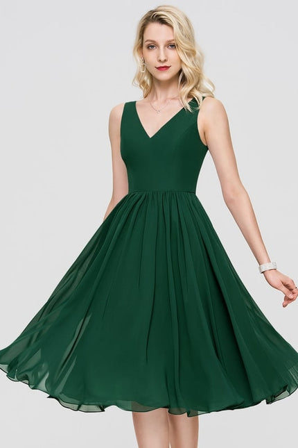 Robe Trapèze Drapé Élégant Chic - gallery 2