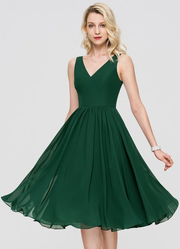 Robe Trapèze Drapé Élégant Chic - gallery 2