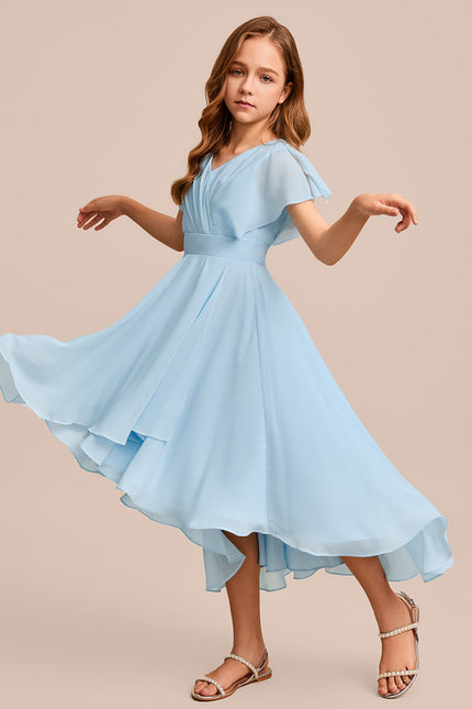 Robe Trapèze Brise De Menthe - gallery 3