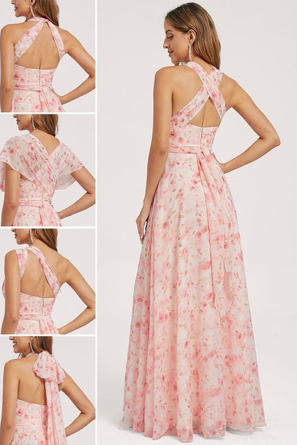 Robe Trapèze Fluide Bordeaux - gallery 1
