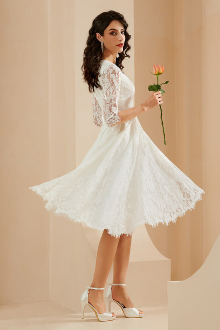 Robe Trapèze Élégance Couture - gallery 3