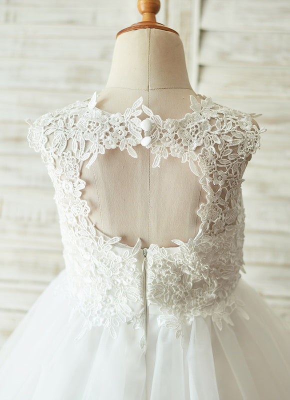 Robe Trapèze Lueur De Pétale - gallery 6