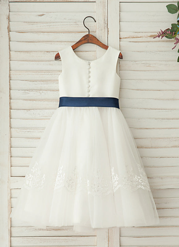 Robe Trapèze Cérémonie Enfant - gallery 2