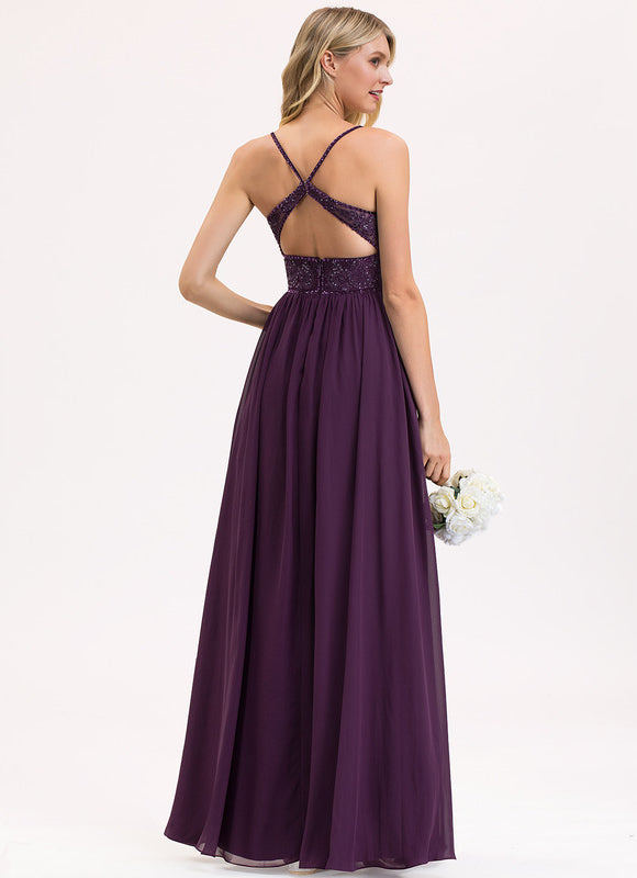 Robe Trapèze Violet Enchanté - gallery 5