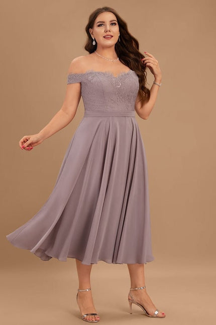 Robe Trapèze Rêve Lavande - gallery 5