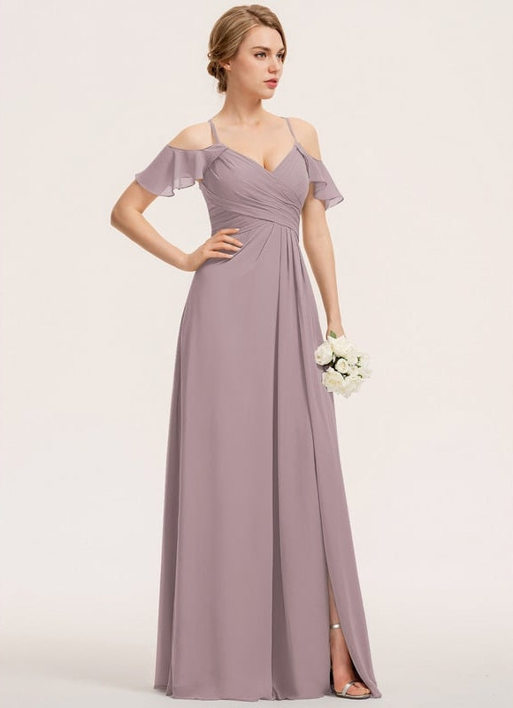 Robe Trapèze Sable Éthéré - gallery 6