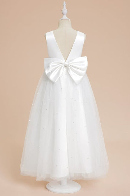 Robe Trapèze Satin Tulle Chic