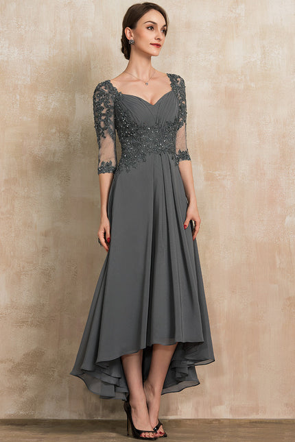 Robe Trapèze Élégance Turquoise Éphémère - gallery 3