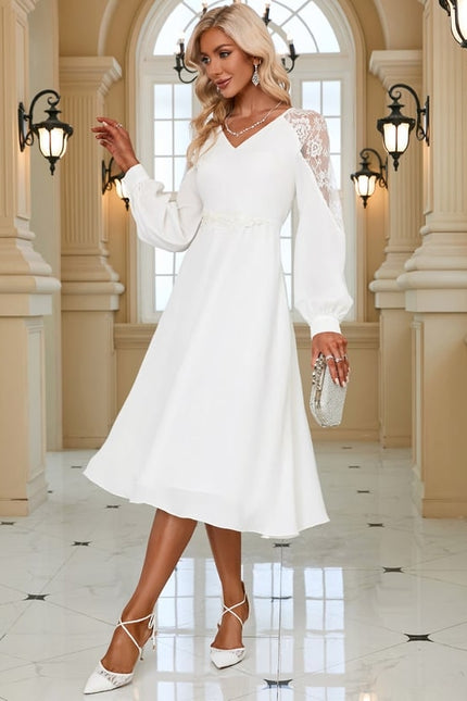 Robe Trapèze Noir Chic Aérien - gallery 4