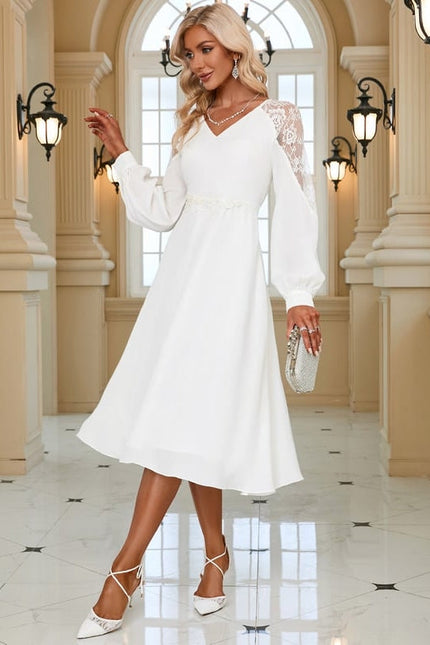 Robe Trapèze Noir Chic Aérien - gallery 4