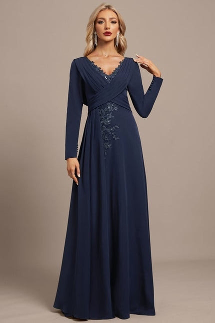 Robe Trapèze Élégance Abyssale - gallery 4