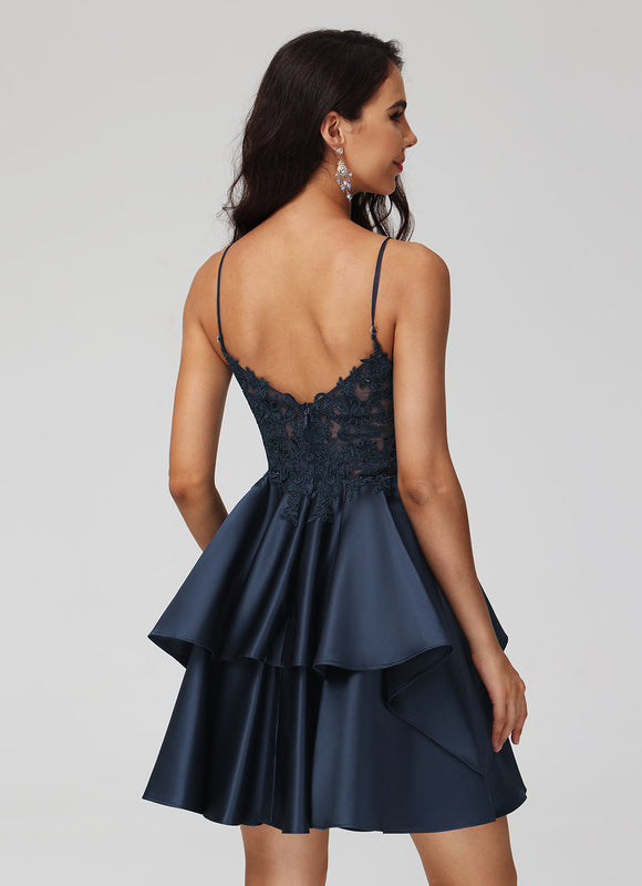 Robe Trapèze Éclat De Célébration - gallery 2