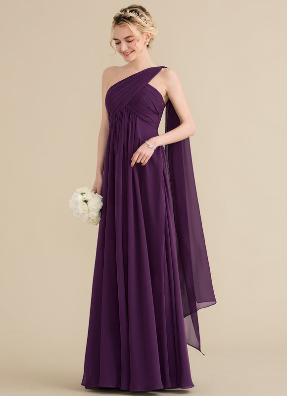 Robe Trapèze Asymétrique Beige