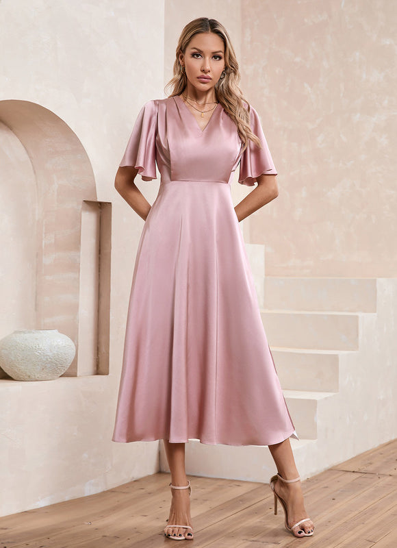 Robe Trapèze Charme Sombre - gallery 1