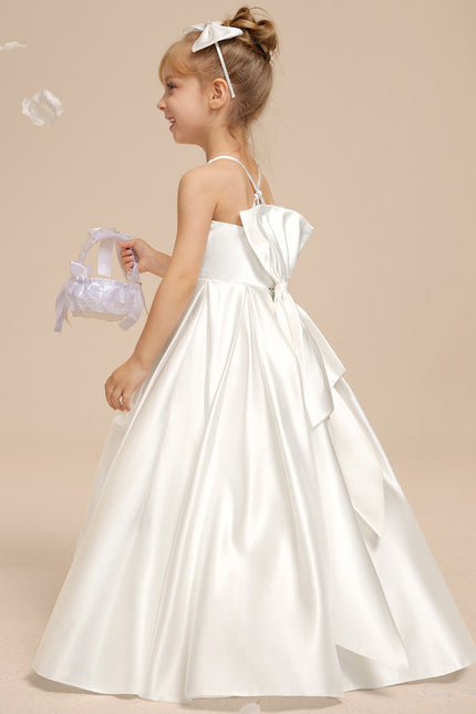 Robe Trapèze Satinée Enfantine