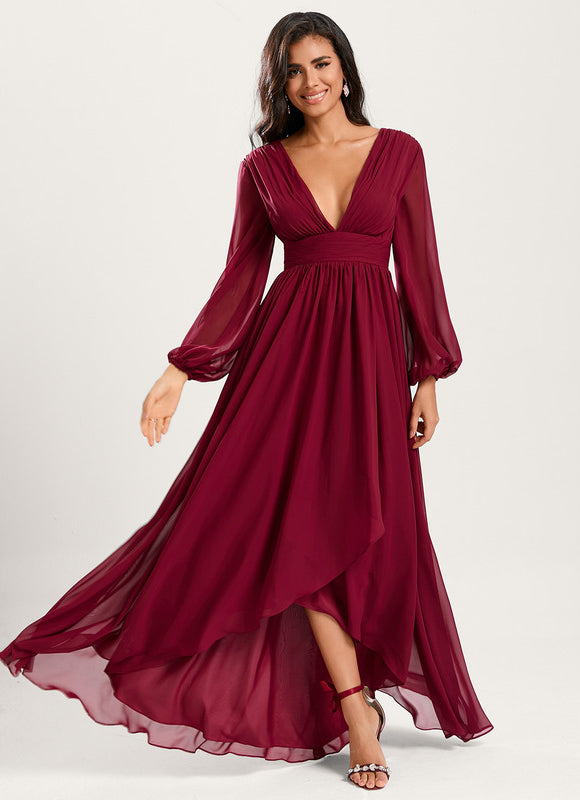 Robe Trapèze Fluide Asymétrique