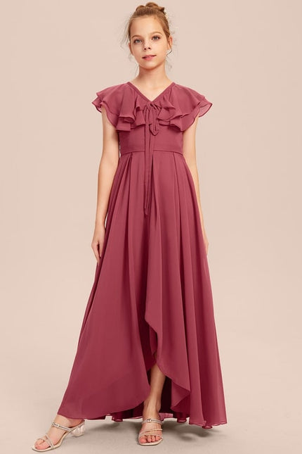 Robe Trapèze Mousseline Sable - gallery 5