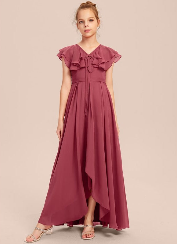 Robe Trapèze Mousseline Sable - gallery 5