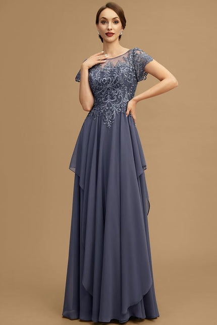 Robe Trapèze Rêve Sombre Légèreté - gallery 5
