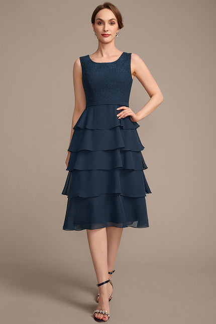 Robe Trapèze Élégance Plissée - gallery 7