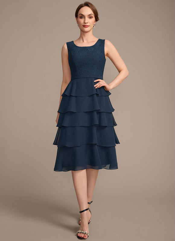 Robe Trapèze Élégance Plissée - gallery 7