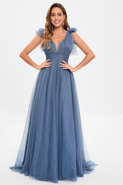 Robe Trapèze Brume Azurée - gallery 5
