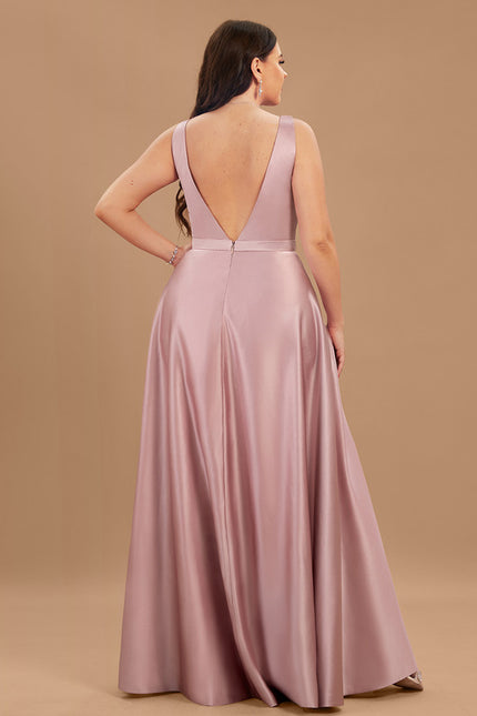 Robe Satin Trapeze - gallery 9