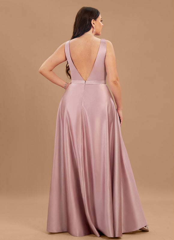 Robe Satin Trapeze - gallery 9