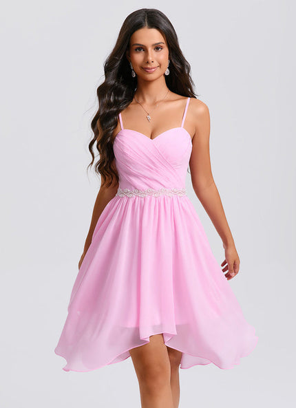 Robe Trapèze Rose Aérée